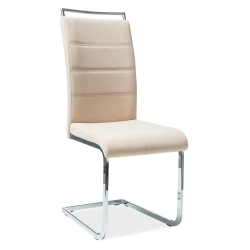 Krzesło H-441 beżowe tkanina chrom H441 SIGNAL